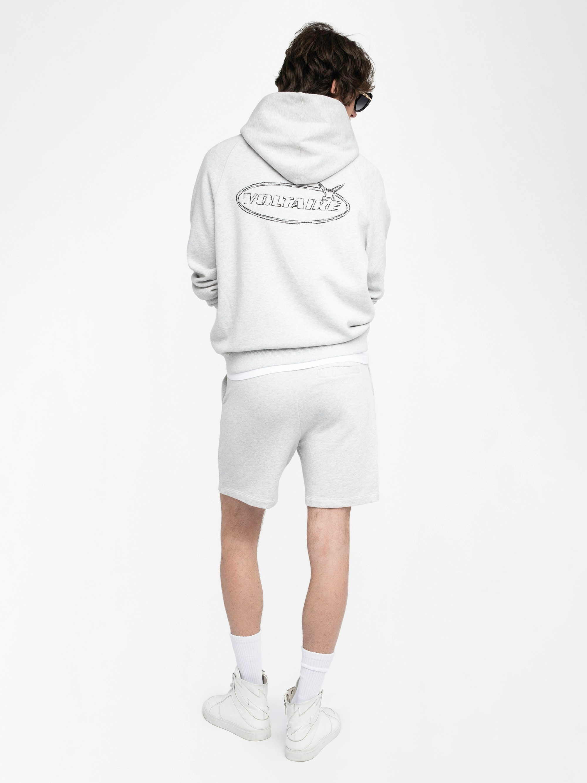 Pablo Shorts - Fleece shorts adorned with a signature badge.